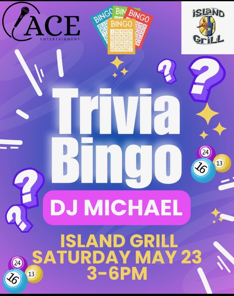 Trivia Bingo at Island Grill Restaurant