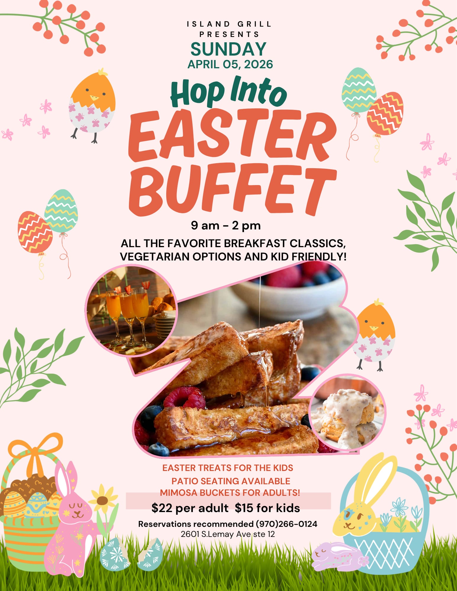 Easter Buffet at Island Grill Restaurant